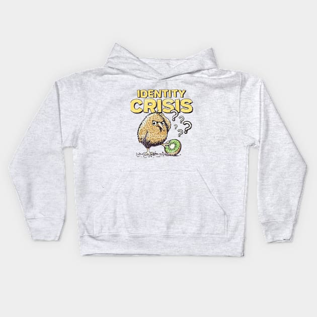 Kiwi Or Kiwi ? Kids Hoodie by Depot33